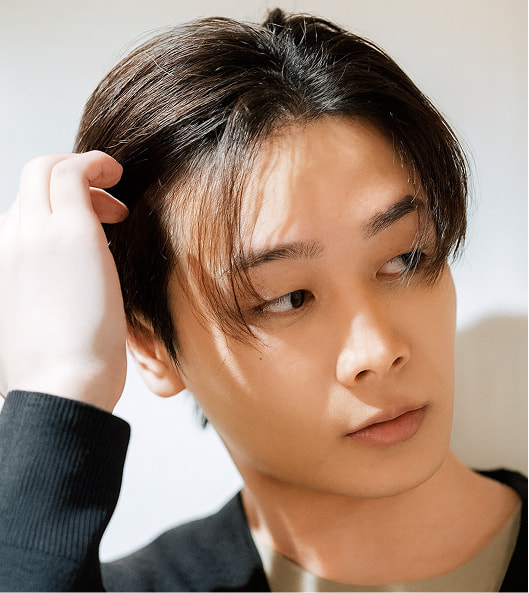 優しい雰囲気 平行ストレート